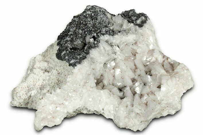 White Dolomite Crystal Cluster - Mexico #330516